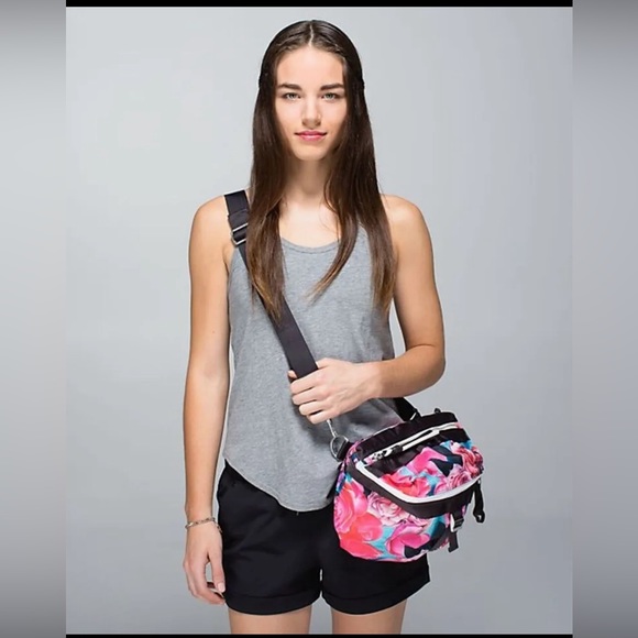 lululemon athletica Handbags - LULULEMON Go Lightly Bag Waist Fanny Pack Pouch Secret Garden